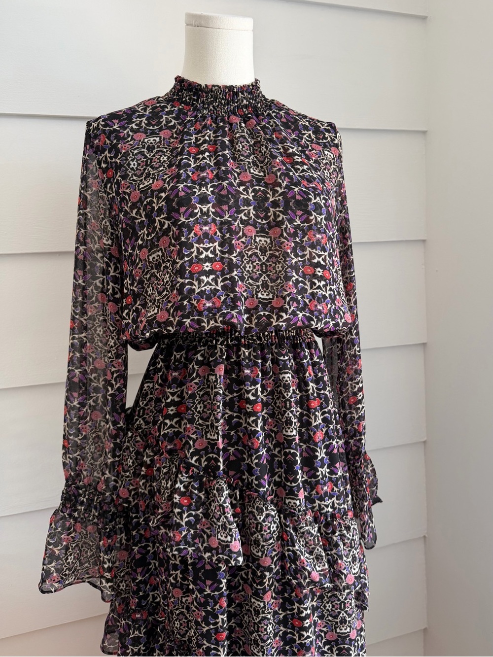 MISA Los Angeles Rania Ruffle Midi Dress - Picture 2 of 9